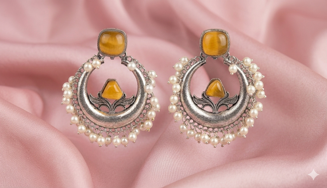 #LC1023 Chandbali Style Earrings