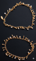 #LC1191 Dainty drop anklet