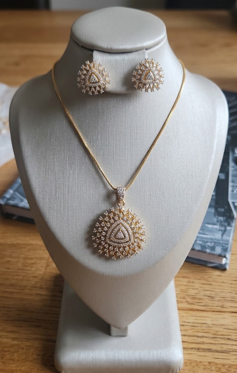 #LC1238 premium white stone diamond replica