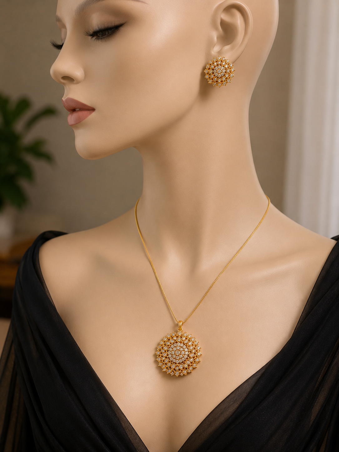 #LC1244 Premium diamond replica