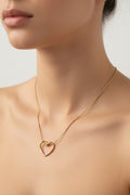#LC1368 Heart - chain & Pendant