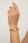 #LC1349 bracelet with butterfly designs
