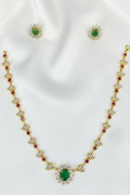 #LC1314 Mango Necklace set
