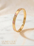 #LC1139 gold-colored bracelet in Fable England English Rose