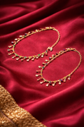 #LC1194 Navarathna anklet