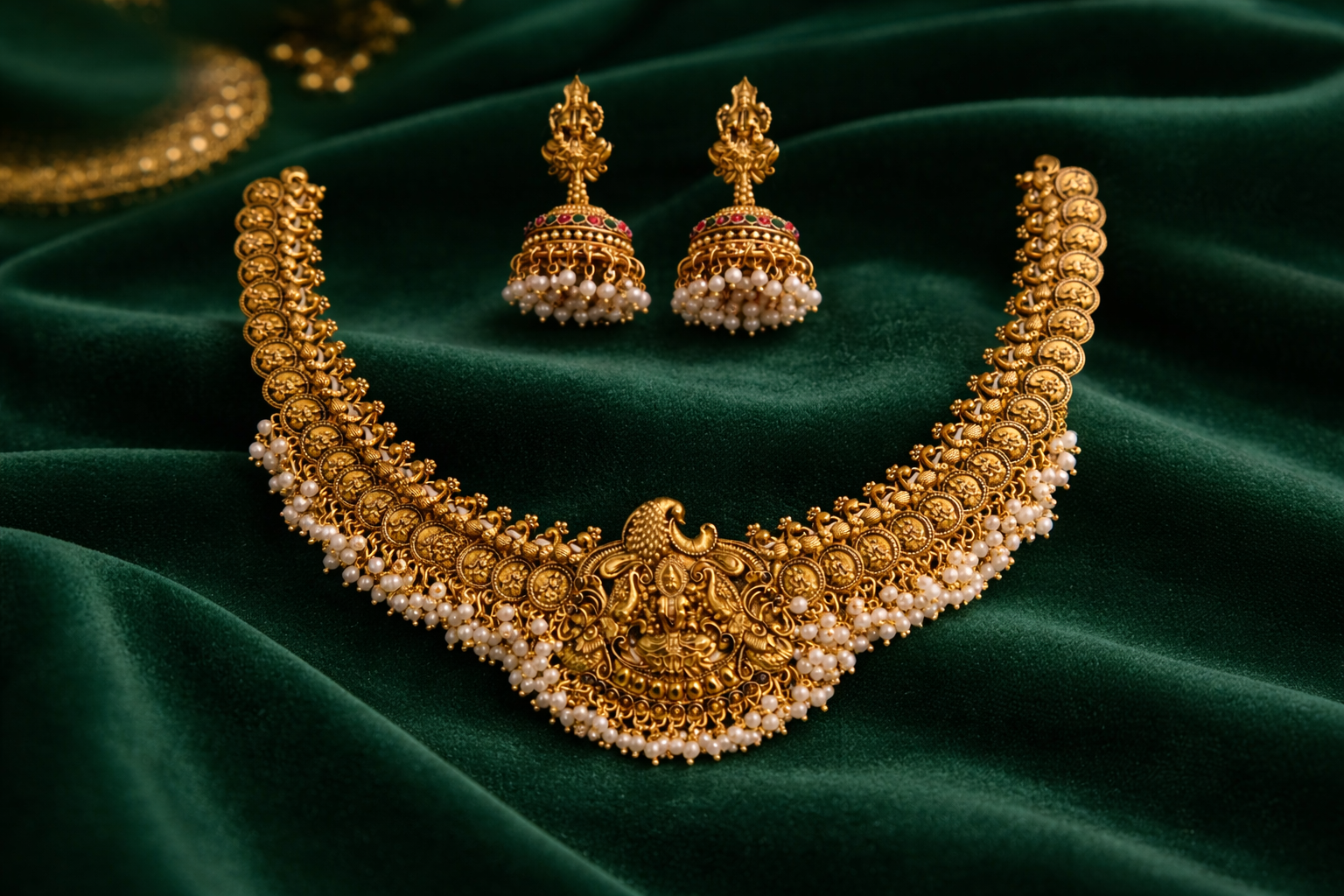 #LC1068 Traditional coin choker set