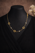 #LC1181 zivara petal necklace