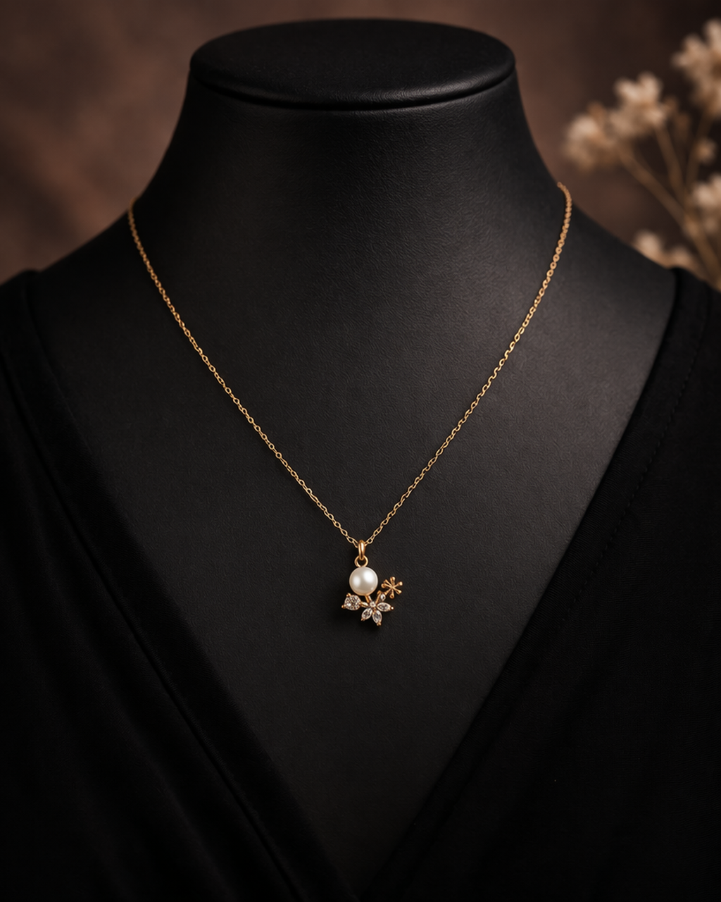#LC1184 Elara pearl beauty