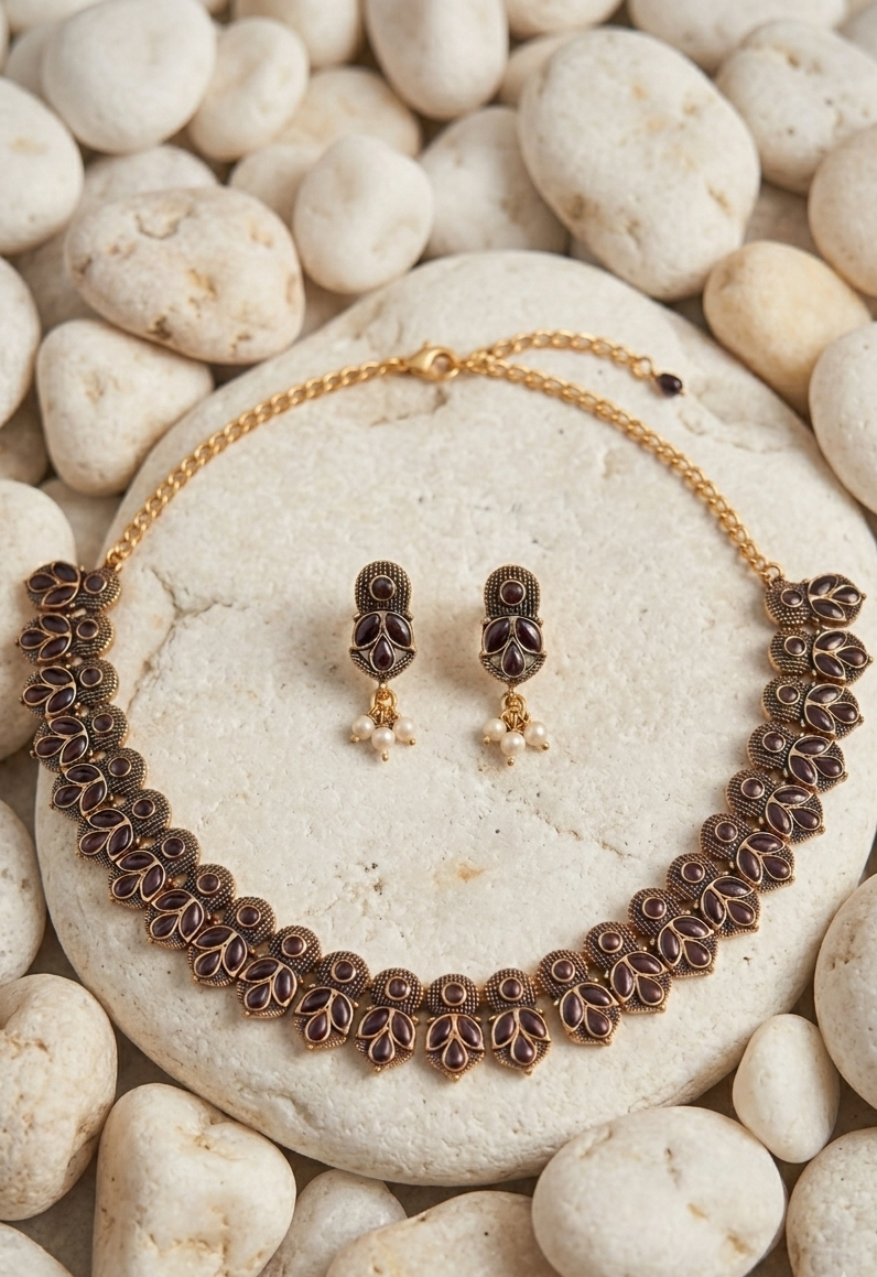 #LC1099 Vintage choker set