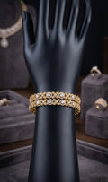#LC1106 Vaishnavi Floral Bangle(single piece)