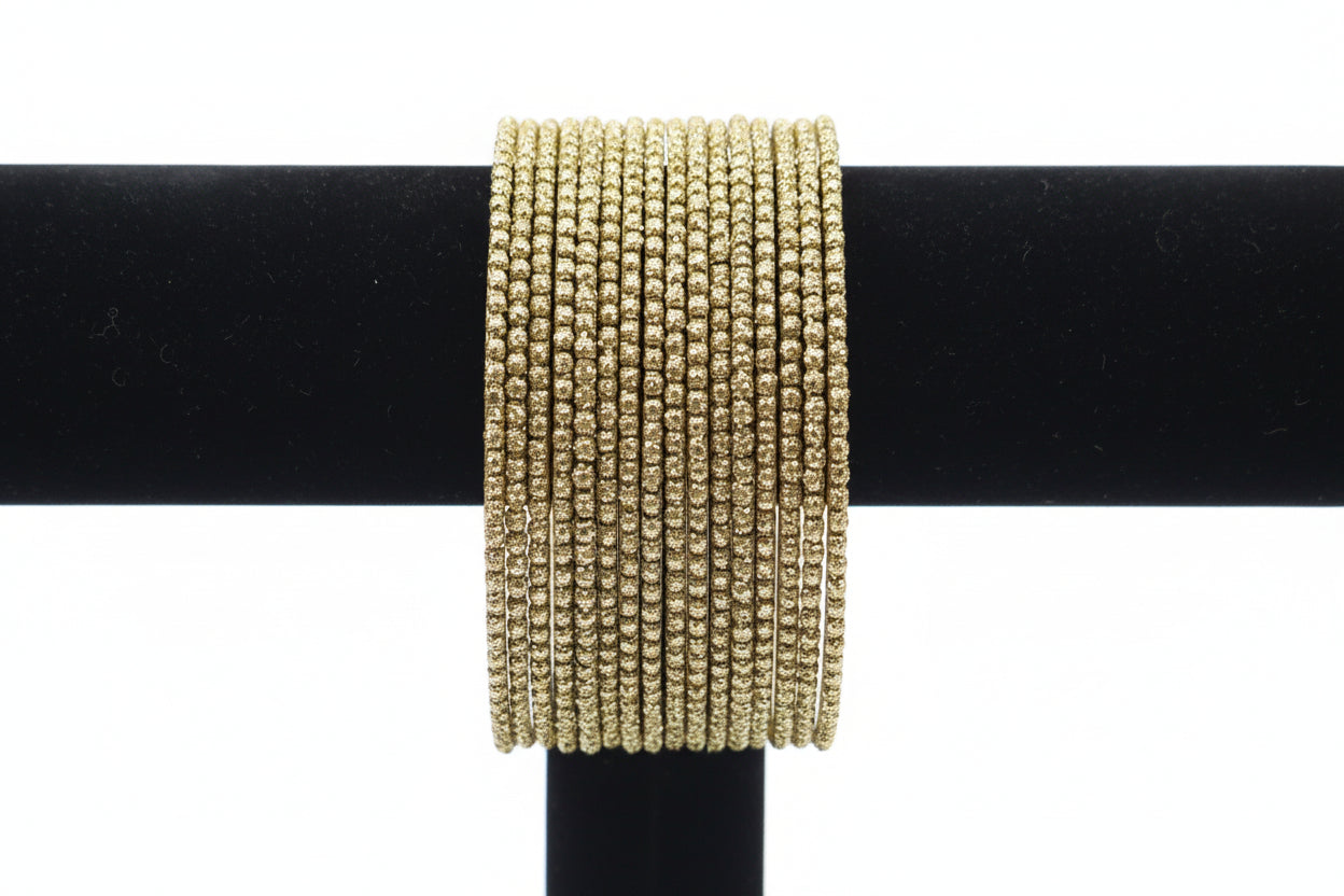 #LC1208 Gold Bangle Sets(12pc)