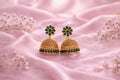 #LC1012 Ethnic flower stud jhumka