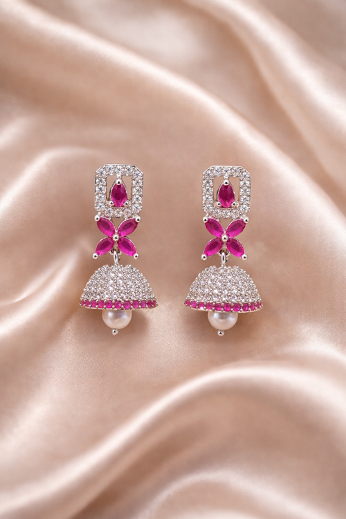 #LC1044 Floral Ad Jhumka