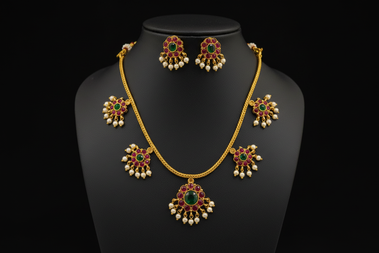 #LC1093 Traditional pavizha Maala