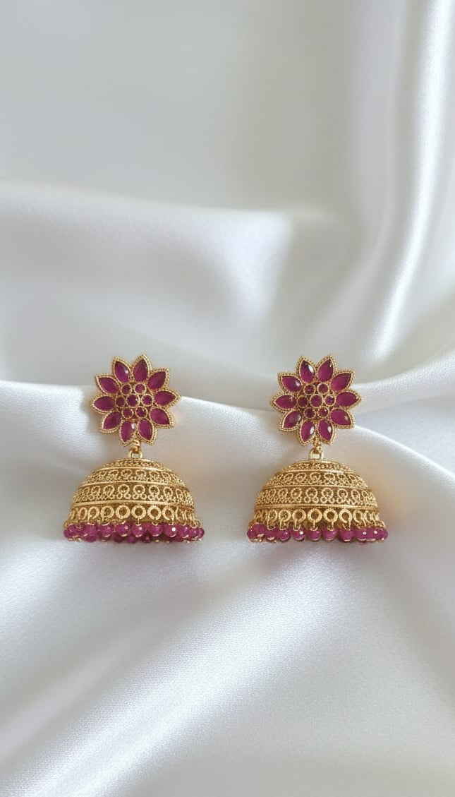 #LC1008 Traditional elegant jhumkas