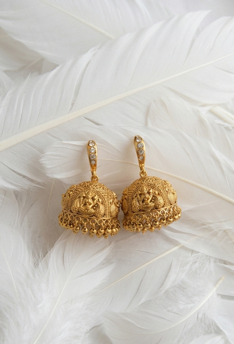 #LC1014 Lakhsmi drop jhumka