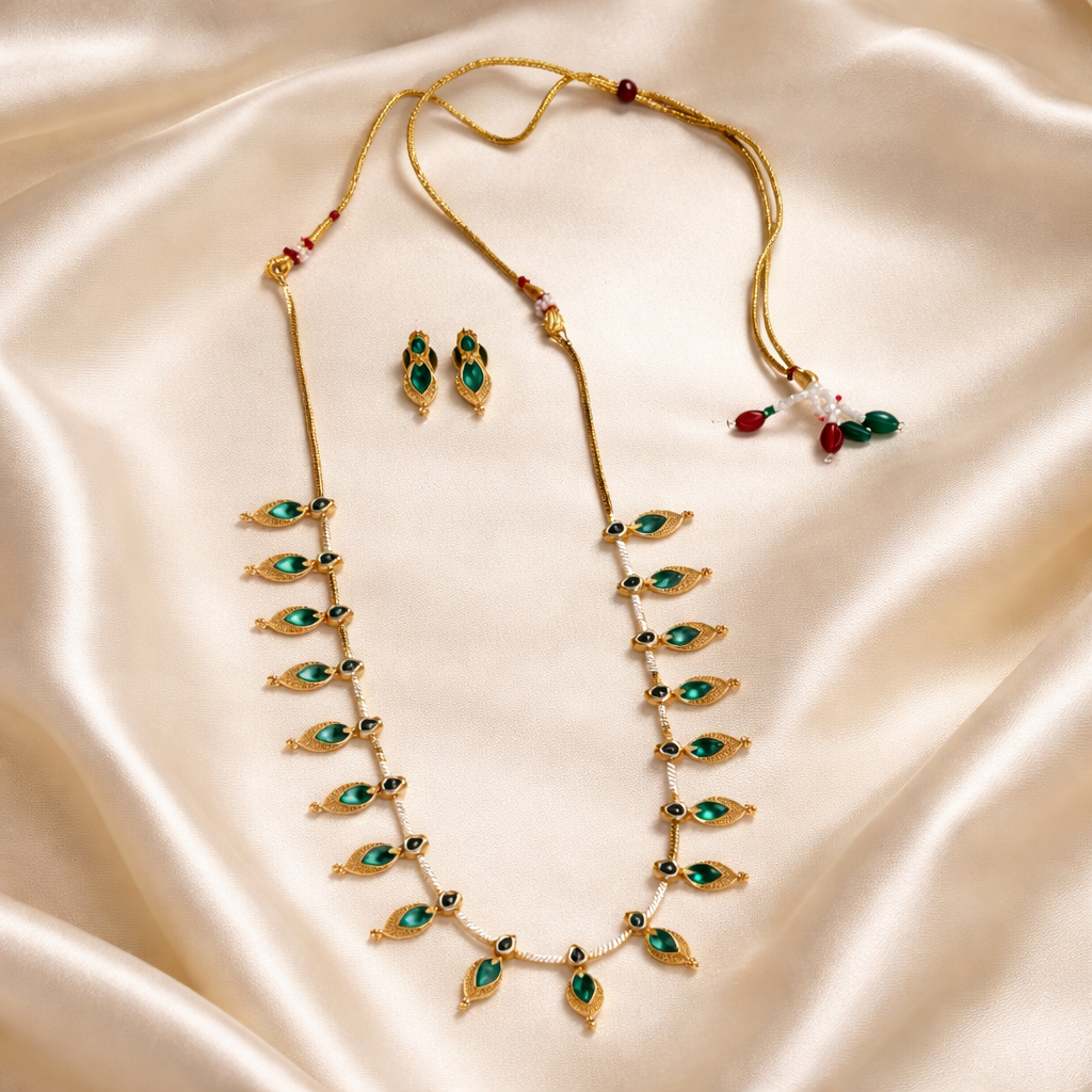 #LC1122 Stone Studded Haram Set